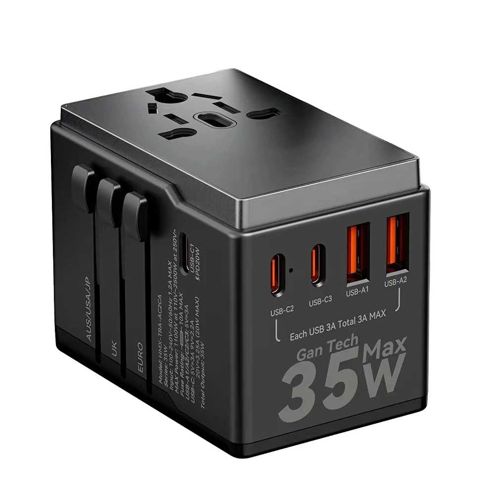 DUDAO A35PRO-W 35W UNIVERSAL TRAVEL CHARGER