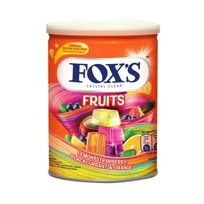 Fox's Crystal Clear Fruits Candy 180 gm