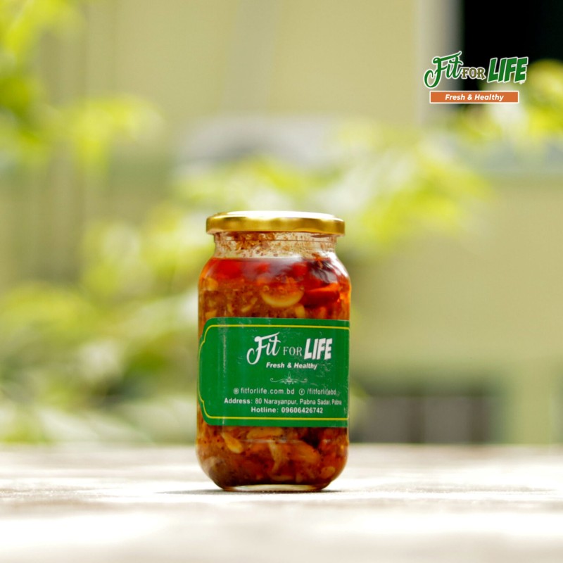 Garlic Pickle-দেশি রসুনের আঁচার